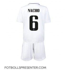 Real Madrid Nacho #6 Hemmatröja Barn 2022-23 Kortärmad (+ korta byxor)